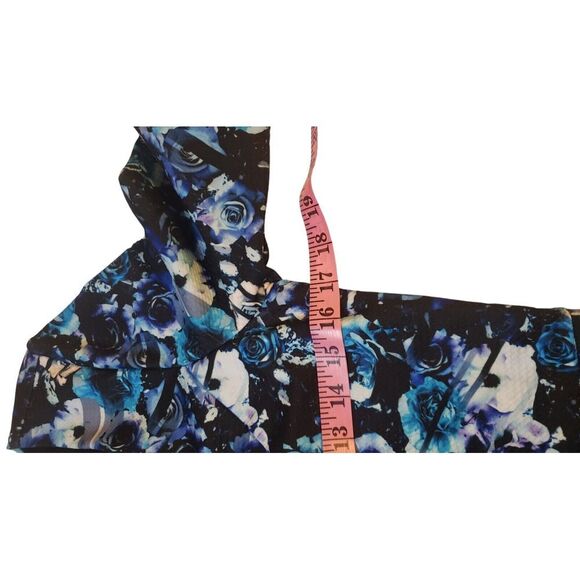 Marilyn Monroe Dress Womens M Modern Abstract Colorful Zip Back Short Sleeve - Picture 16 of 16